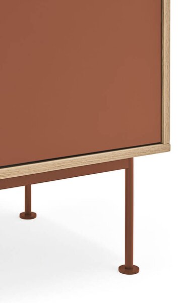 Komoda okoy 180 x 81 cm oranžová