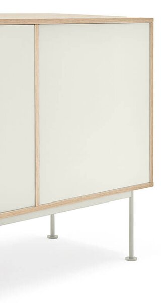 Komoda okoy 180 x 81 cm krémová