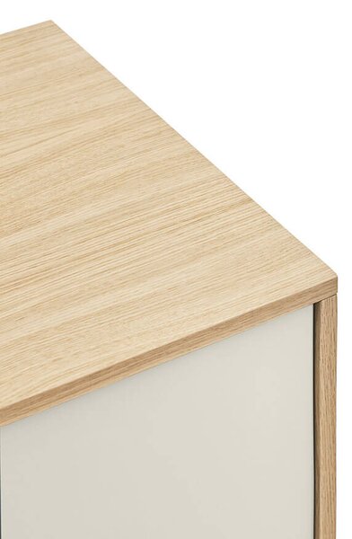 Komoda okoy 180 x 81 cm krémová