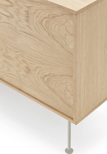 Komoda okoy 180 x 81 cm krémová