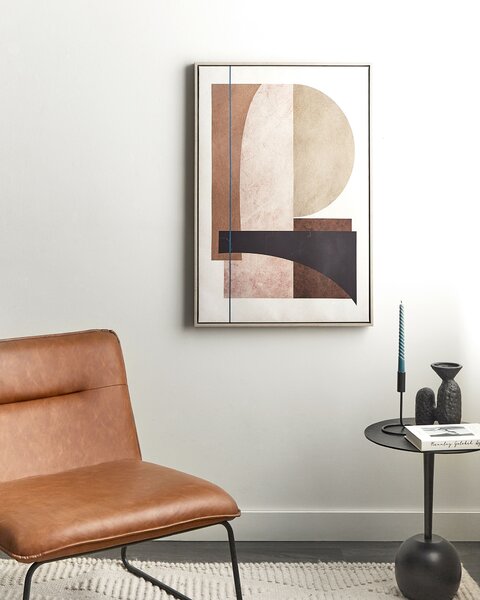 Plátno RUFFANO 63 x 93 cm Abstraktní motiv Vícebarevná