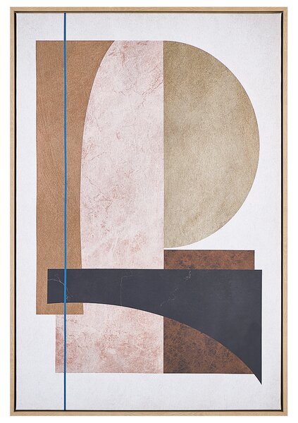 Plátno RUFFANO 63 x 93 cm Abstraktní motiv Vícebarevná