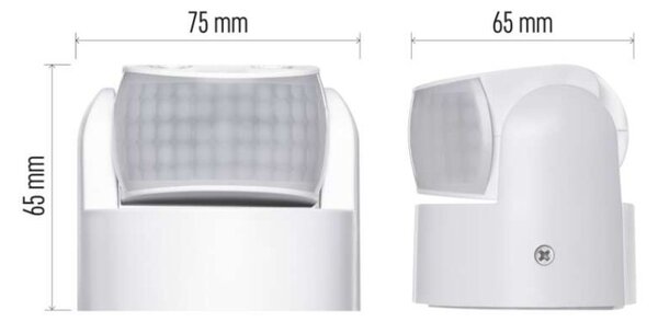 EMOS PIR senzor (pohybové čidlo) IP65 1200W, bílý 1454015100