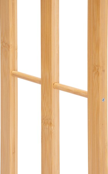 TZB Bambusový věšák na ručníky BRANDO hnědý