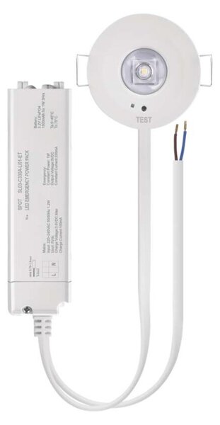 EMOS Nouzové svítidlo ORSU 1W 130lm 3h MT 1548133000