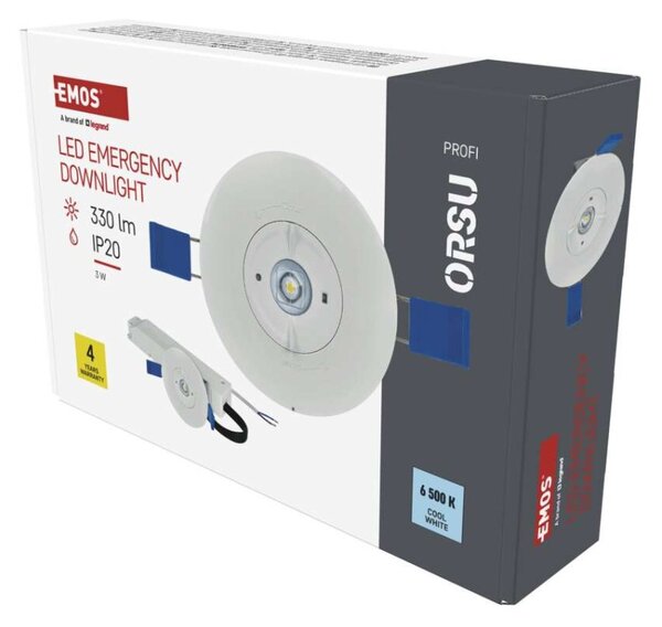EMOS Nouzové svítidlo ORSU 2W 300lm 3h MT 1548134000