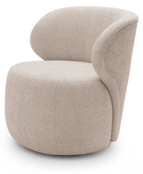 Odpočinkové křeslo Cocoon - béžová bouclé Catch Me 02