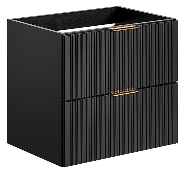 Koupelnová skříňka pod umyvadlo ADEL BLACK 60 cm