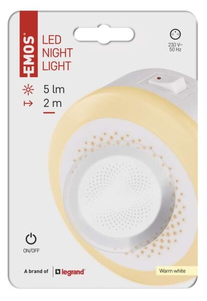 EMOS LED noční světlo P3326 do zásuvky 1456000210