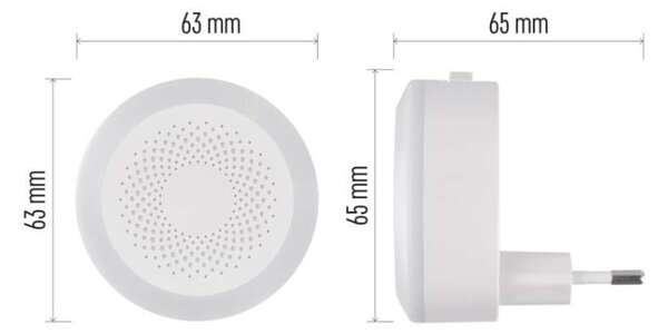 EMOS LED noční světlo P3326 do zásuvky 1456000210