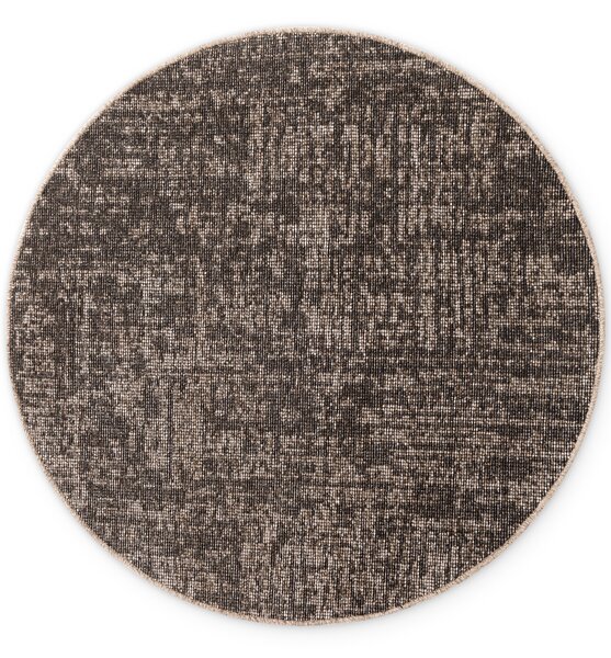 ELLE Decoration, Kusový koberec Brilliance Prisma 106312 Beige z kolekce Elle kruh, 160x160 (průměr) kruh, hnědá, ložnice