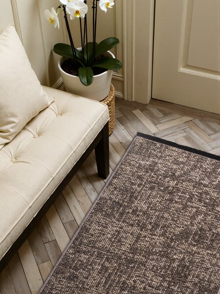 ELLE Decoration, Běhoun Brilliance Prisma 106312 Beige z kolekce Elle, 80x250, hnědá, ložnice