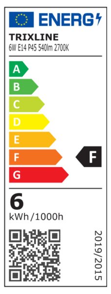 LED žárovka P1167 E14, 6W, teplá bílá