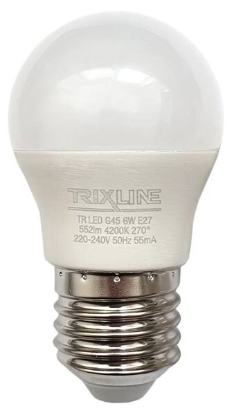 LED žárovka P1368 E27, 6W, neutrální bílá