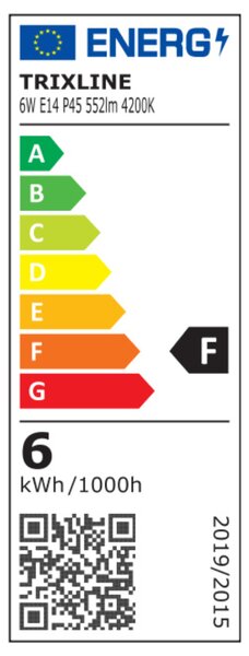 LED žárovka P1168 E14, 6W, neutrální bílá