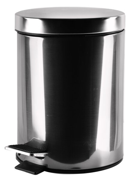 Bathlab Odpadkový koš ZAC 5L stříbrný