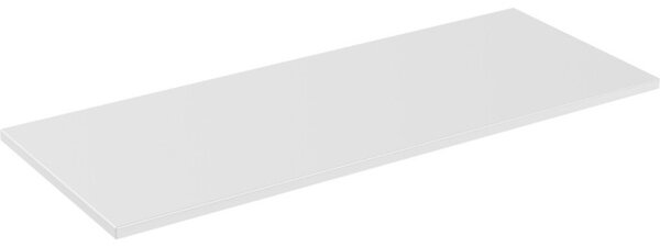 Comad Koupelnová sestava Iconic s deskou, umyvadly, zrcadlem a skříňkami 140 cm bílá