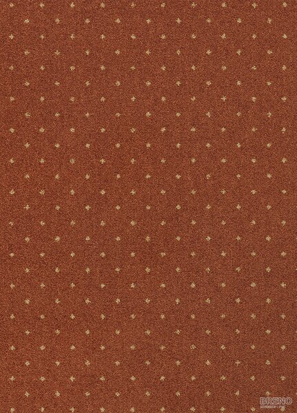Division PA Metrážový koberec AKZENTO NEW 65, šíře role 400 cm, Hnědá, Vícebarevné