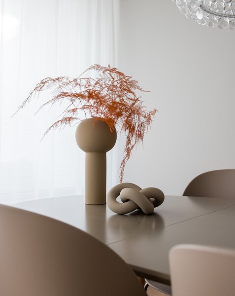 Cooee Design, Keramická dekorace uzel Knot, malý | béžová TH-03-01-SA