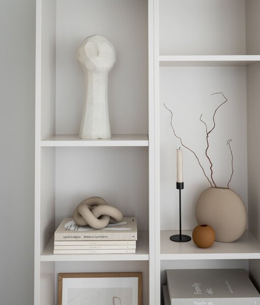 Cooee Design, Keramická dekorace uzel Knot, malý | béžová TH-03-01-SA