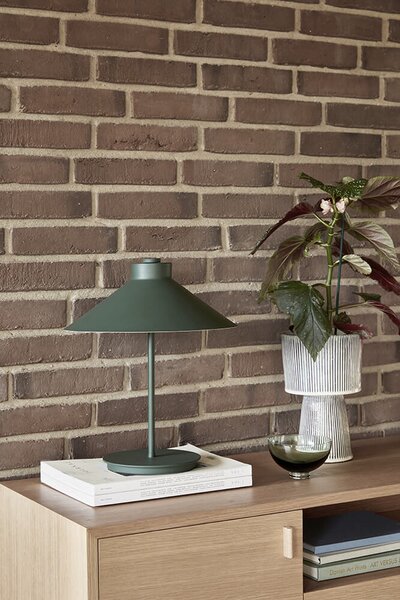 Stolní lampa geer ø 30 zelená