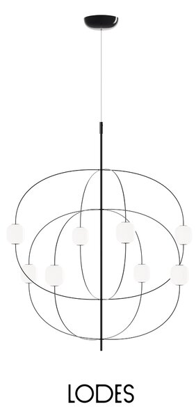 Lodes LED závěsné svítidlo AXIA, 24V, v. 66cm, TRIAC Barva: Bronzová, Chromatičnost: 2700K