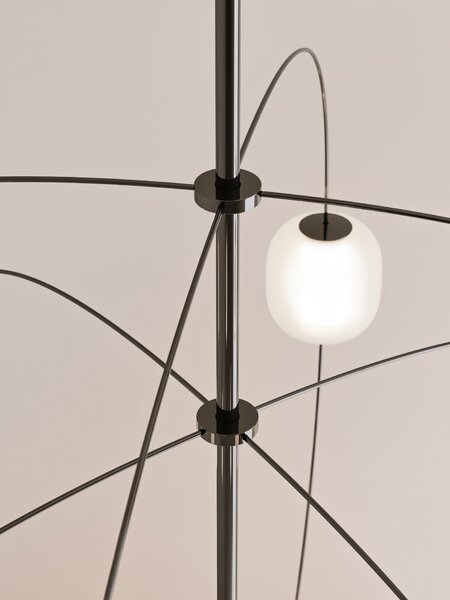 Lodes LED závěsné svítidlo AXIA, 24V, v. 66cm, TRIAC Barva: Bronzová, Chromatičnost: 2700K