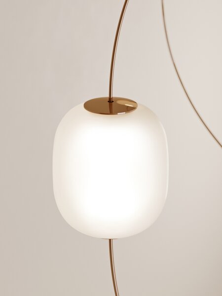 Lodes LED závěsné svítidlo AXIA, 24V, v. 66cm, TRIAC Barva: Bronzová, Chromatičnost: 2700K