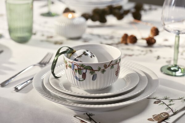 Kähler Design Porcelánová vánoční baňka Hammershøi Christmas - 2023 KD504