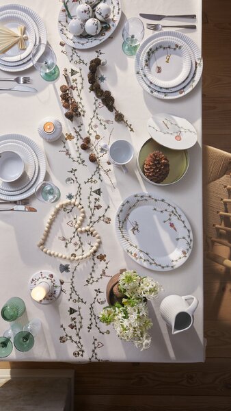 Kähler Design Porcelánová vánoční baňka Hammershøi Christmas - 2023 KD504