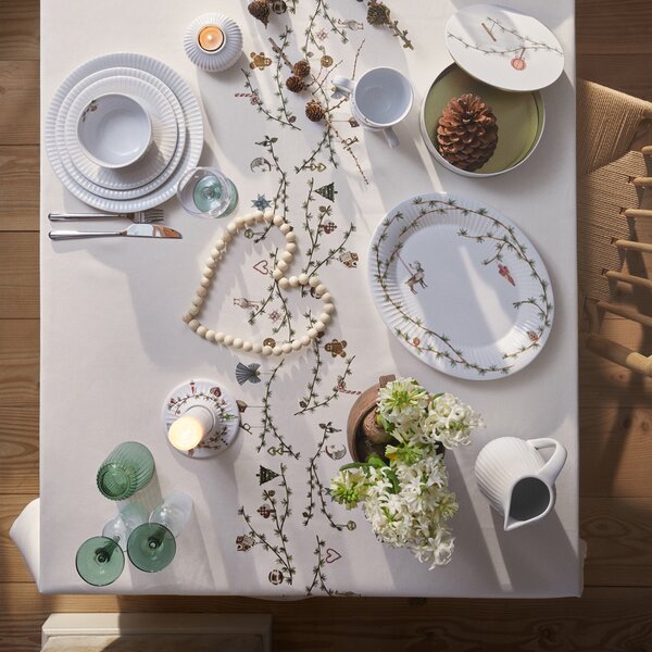 Kähler Design Porcelánová vánoční baňka Hammershøi Christmas - 2023 KD504