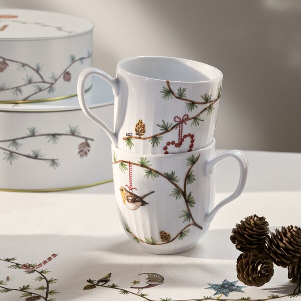 Kähler Design Plechové dózy Hammershøi Christmas - 2 ks KD284