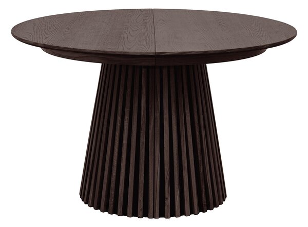 Roztahovací jídelní stůl Wadeline 120-160-200 cm tmavý dub