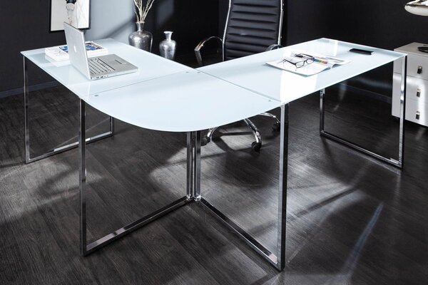 Kancelářský stůl Atelier bílý - Skladem