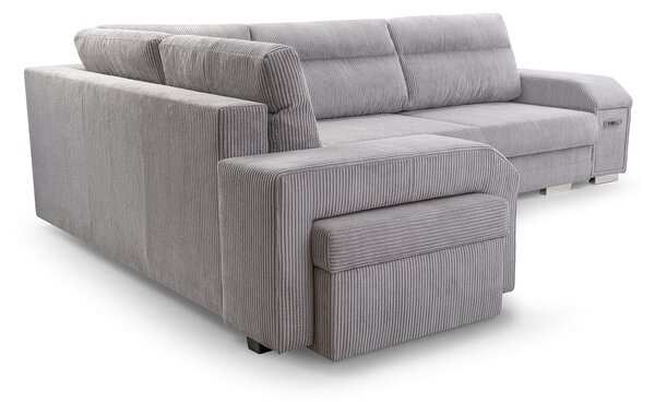 Rohová sedací souprava Alfredo (béžová) (P). Akce -20%