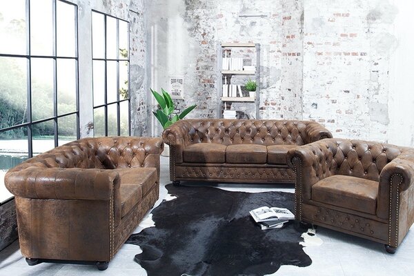 Luxusní křeslo Chesterfield Vintage II