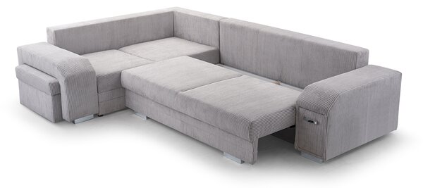 Rohová sedací souprava Alfredo (béžová) (P). Akce -20%