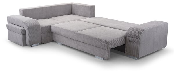 Rohová sedací souprava Alfredo (béžová) (P). Akce -20%