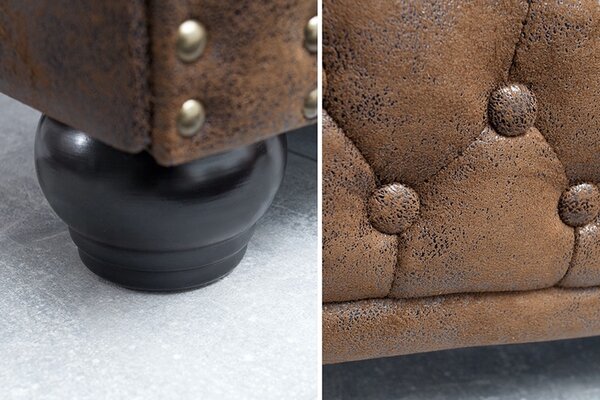 Luxusní křeslo Chesterfield Vintage II