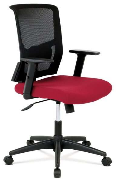 Kancelářská židle VALERIO černo-červená