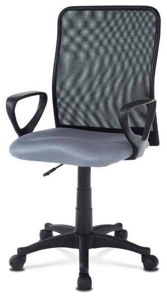 Juniorská židle GIORGIO černo-šedá