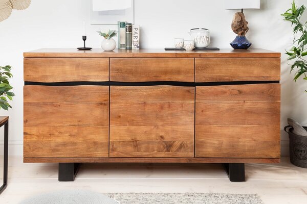 Designová komoda Massive, 160 cm, akácie honey