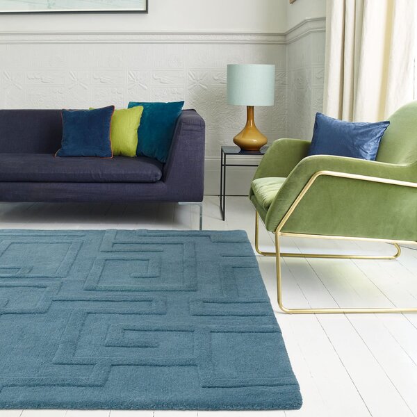Tribeca Design Kusový koberec Parva Teal Rozměry: 120x170 cm