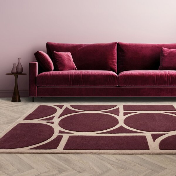 Tribeca Design Kusový koberec Newtor Plum Rozměry: 120x170 cm