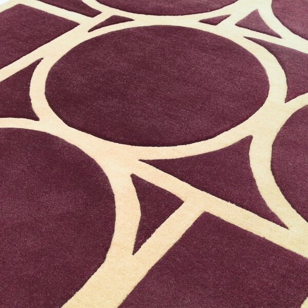 Tribeca Design Kusový koberec Newtor Plum Rozměry: 120x170 cm