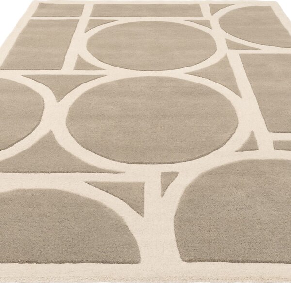 Tribeca Design Kusový koberec Newtor Taupe Rozměry: 120x170 cm