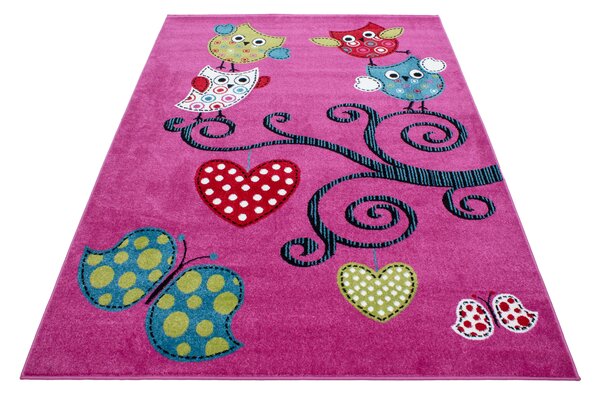 Ayyildiz, Dětský kusový koberec Kids 420 lila, 80x150, fialová, dětský pokoj