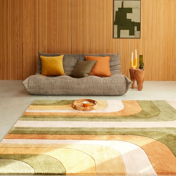 Tribeca Design Kusový koberec Inxs Retro Green Rozměry: 120x170 cm