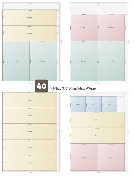 Orion Organizér do šuplíku kuchyně i koupelny, příborník GREY 33 x 9 x 5 cm