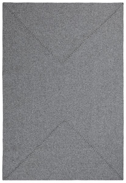 Hans Home | Kusový koberec Braided 105551 Light Grey – na ven i na doma - 80x200